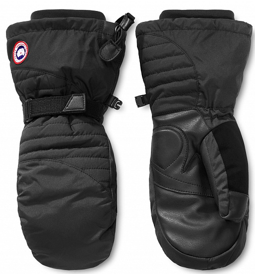 Варежки женские Canada Goose Down Black - Фото 1 большая