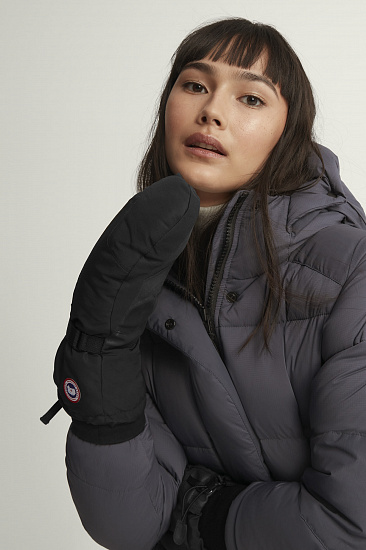 Варежки женские Canada Goose Down Black - Фото 2 большая