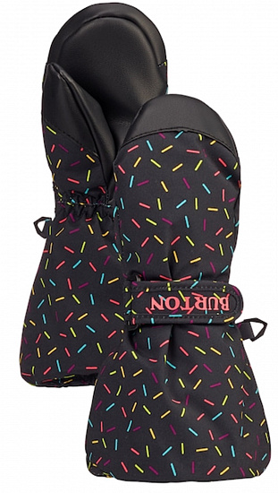 Варежки детские Burton Heater Mitt Sprinkles - Фото 1 большая
