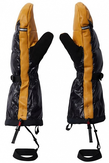 Варежки Mountain Hardwear Absolute Zero Gore-Tex Down Black - Фото 2 большая