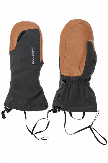 Варежки Norrona Trollveggen Dri PrimaLoft400 Phantom - Фото 4 большая