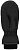 Варежки детские Reusch Kids Mitten Black - Фото 2 малая