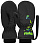 Варежки детские Reusch Kids Mitten Black - Фото 3 малая