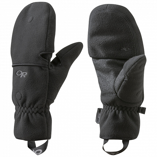 Варежки OR Gripper Convertible Black - Фото 1 большая