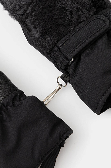 Варежки женские SportAlm Flauschi Black - Фото 3 большая