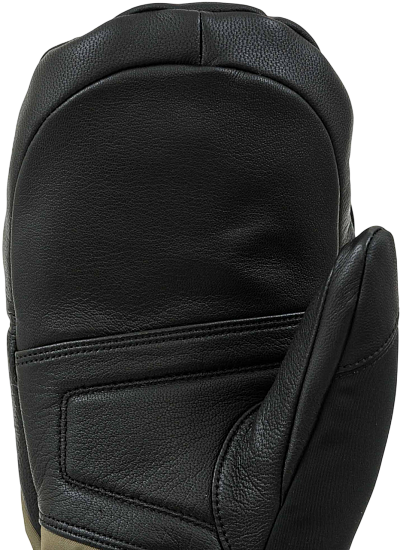 Варежки мужские Reusch Down Spirit Gtx Mitten Black/Burnt Olive - Фото 6 большая