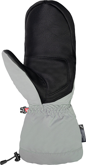 Варежки женские Reusch Puffy R-Tex XT Mitten Mirag Grey/Black - Фото 2 большая