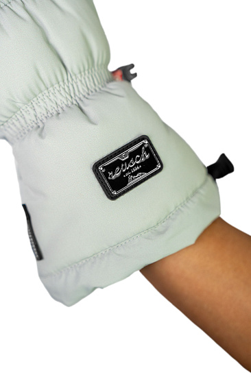 Варежки женские Reusch Puffy R-Tex XT Mitten Mirag Grey/Black - Фото 4 большая