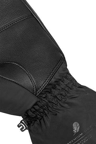 Варежки женские Reusch Yuna Down R-Tex XT Mitten Black - Фото 7 большая