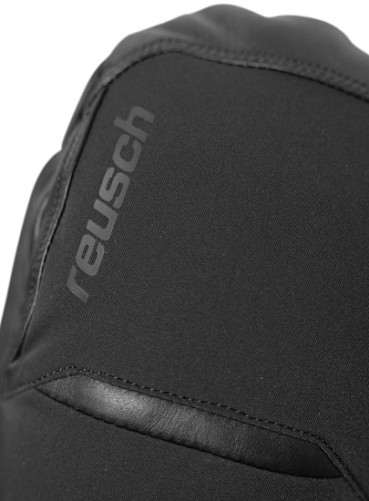 Варежки Reusch Volcano Pro Gore-Tex + Gore warm Black - Фото 4 большая