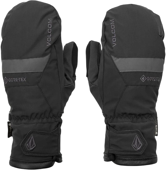 Варежки мужские Volcom Stay Dry Gtx Black - Фото 1 большая