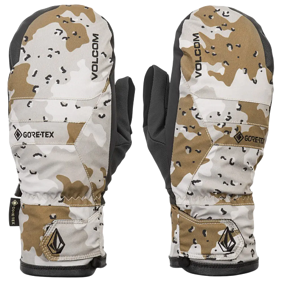 Варежки мужские Volcom Stay Dry Gtx Camouflage - Фото 1 большая