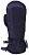 Варежки женские 686 Gore-Tex Linear Mitt Black - Фото 1 малая