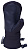 Варежки женские 686 Gore-Tex Linear Mitt Black - Фото 2 малая