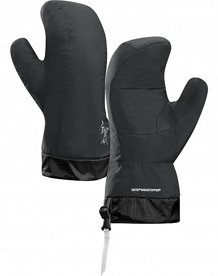 Рукавицы Arcteryx Down Mitten Black - Фото 1 большая