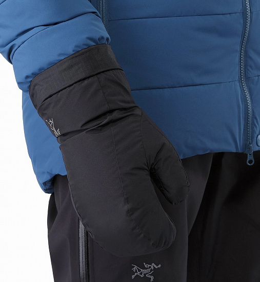 Рукавицы Arcteryx Down Mitten Black - Фото 2 большая