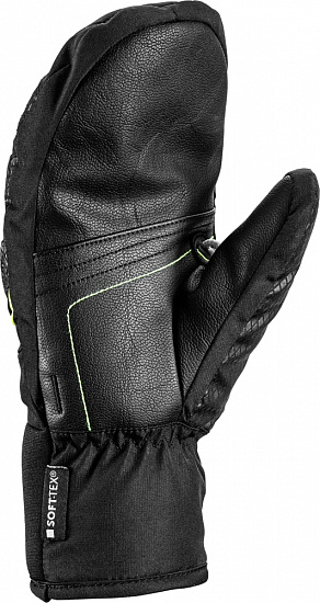 Варежки детские Leki HS WCR Team 3D Black - Фото 2 большая