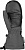 Варежки детские Reusch Kito R-Tex XT Black/Black Melange - Фото 2 малая