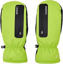 Варежки детские Lassie Luistaa Neon green