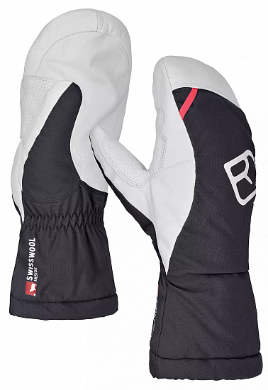 Варежки женские Ortovox Swisswool Freeride Black Raven - Фото 1 большая