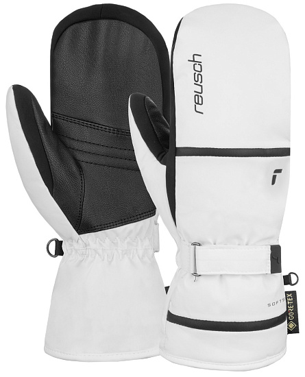 Варежки Reusch Alison Gore-Tex White/Black - Фото 3 большая