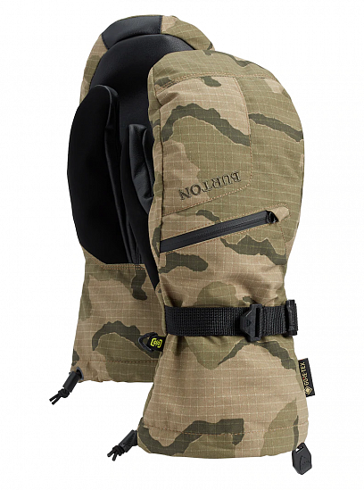 Варежки мужские Burton Gore-Tex Barren Camo - Фото 1 большая