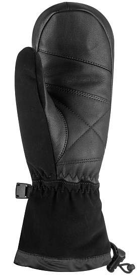 Варежки женские Reusch Yeta Black/Shiny Silver - Фото 2 большая