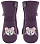 Варежки детские Poivre Blanc W21-1073-BBGL Mulberry Purple - Фото 1 малая