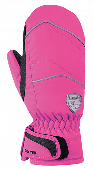 Варежки детские Snowlife Kids Popcorn DT Pink - Фото 1 большая