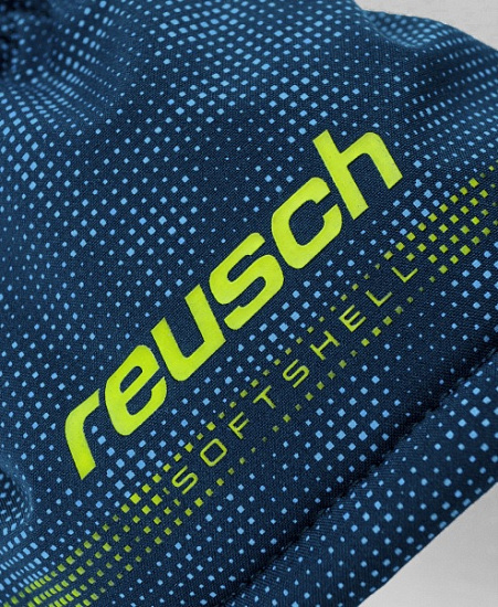Варежки детские Reusch Maxi R-Tex Xt Dress Blue/Safety Yellow - Фото 6 большая