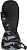 Варежки детские Reusch Maxi R-Tex Xt Black/Black Melange/Brilliant Blue - Фото 2 малая