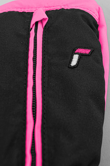 Варежки детские Reusch Ben Black/ Knockout Pink - Фото 4 большая