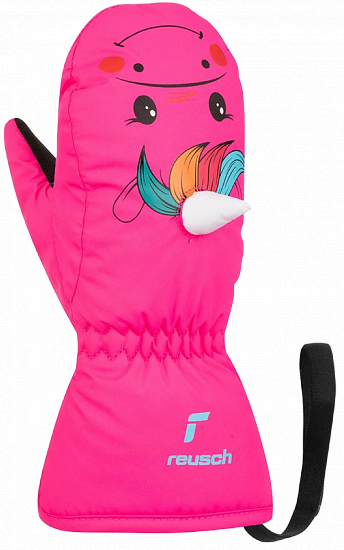Варежки детские Reusch Sweety Pink Unicorn - Фото 1 большая