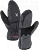 Варежки мужские Montura Finger-Out Nero - Фото 1 малая