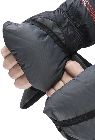 Варежки мужские Montura Finger-Out Nero - Фото 2 большая