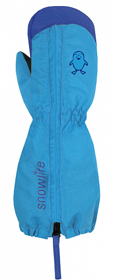 Варежки детские Snowlife Mini Baby Turquise/Royal - Фото 1 большая
