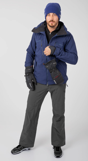 Варежки Reusch Down Spirit GTX Black/Silver - Фото 9 большая