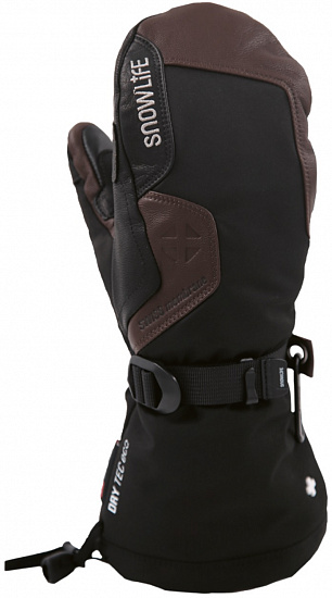 Варежки Snowlife Capricorn DT Eco Black/Brown - Фото 1 большая