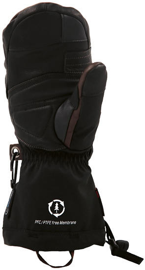 Варежки Snowlife Capricorn DT Eco Black/Brown - Фото 2 большая