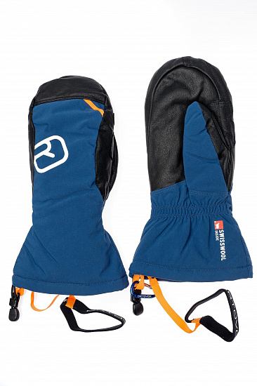 Варежки Ortovox Swisswool Freeride Night Blue - Фото 2 большая