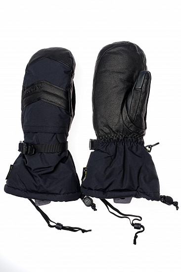 Варежки женские Burton Wb Gore Warmest True Black - Фото 4 большая