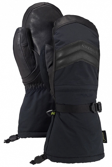 Варежки женские Burton Wb Gore Warmest True Black - Фото 1 большая