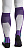 Носки X-Socks Snowboard Discover Otc Deep Purple/Light Sand - Фото 4 малая