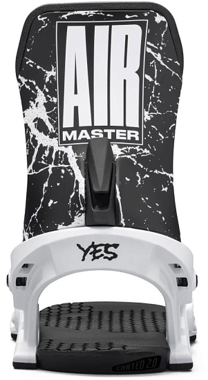 Сноубордические крепления YES Airmaster White - Фото 2 большая