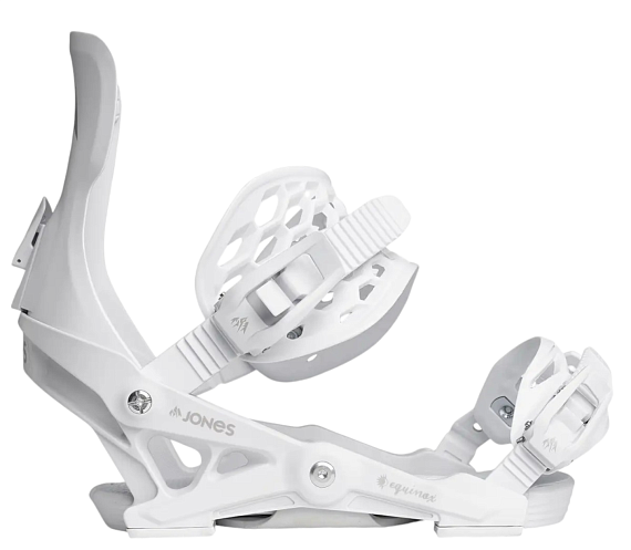 Сноубордические крепления женские Jones Equinox Cloud White - Фото 4 большая