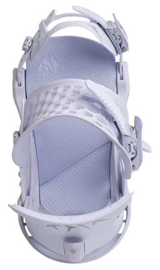 Сноубордические крепления женские Jones Equinox Cloud White - Фото 5 большая