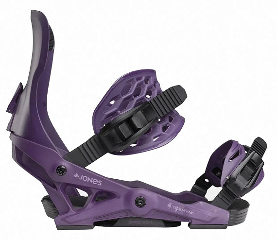 Сноубордические крепления женские Jones Equinox Purple - Фото 4 большая