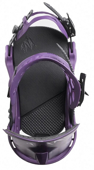 Сноубордические крепления женские Jones Equinox Purple - Фото 5 большая