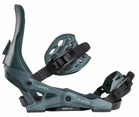 Сноубордические крепления женские Jones Equinox Teal - Фото 4 большая