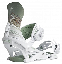 Сноубордические крепления женские Jones Aurora White/Art